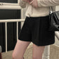 Wool Shorts & Belt Set