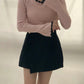 Corrugated Wool Knit Top